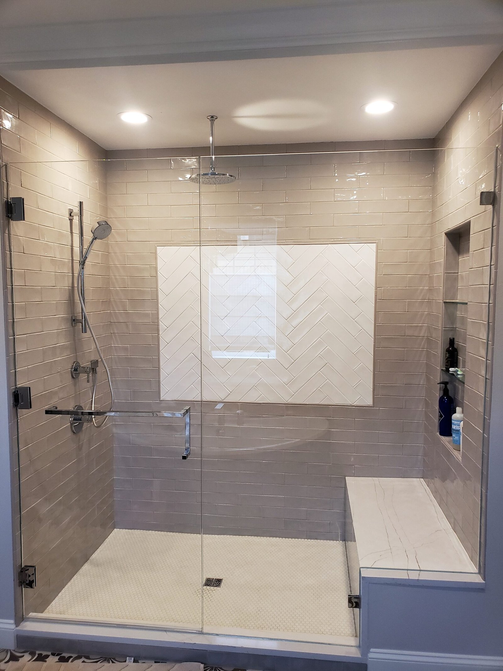 semi frameless Shower doors Installation in Seattle