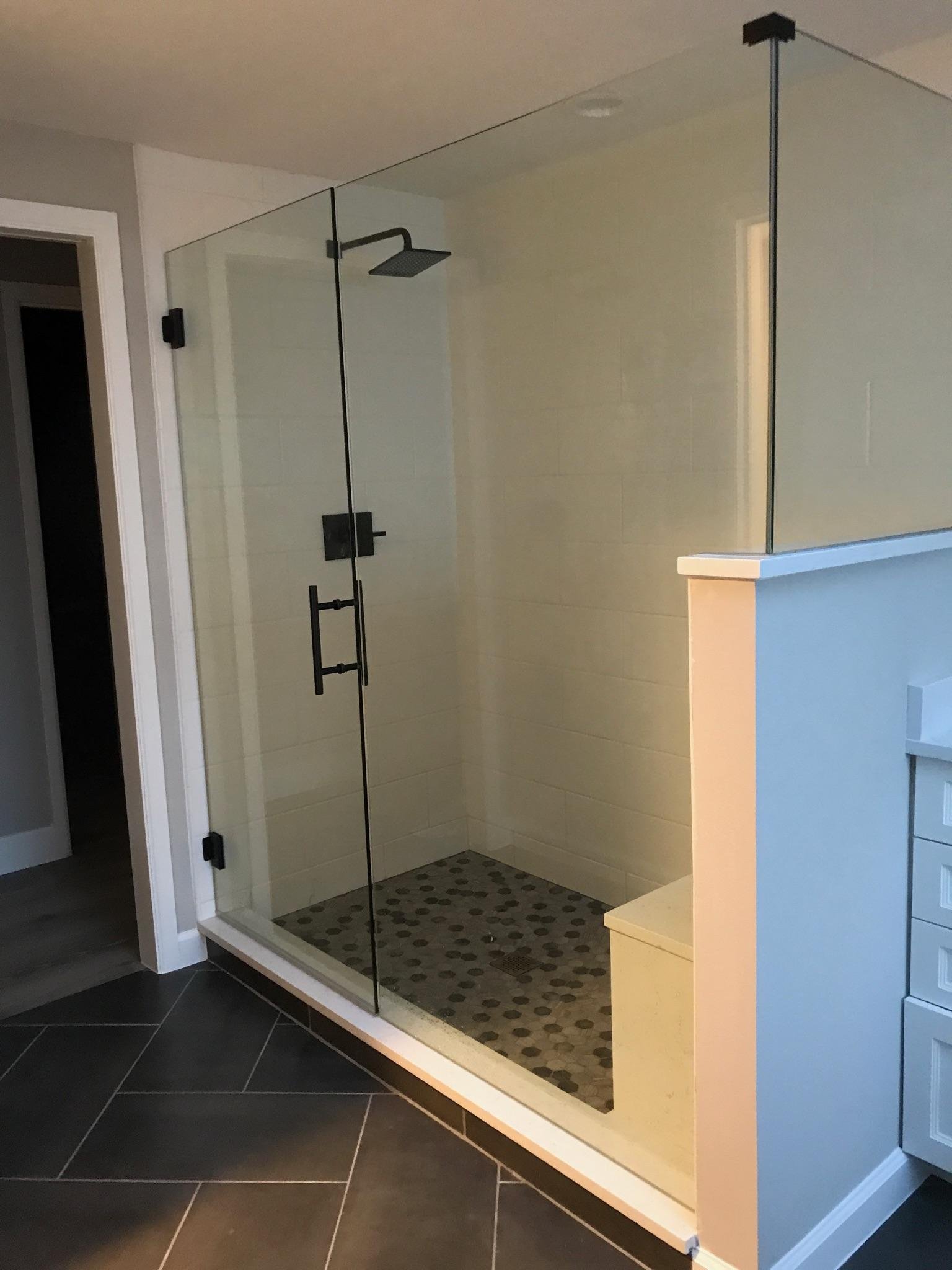 High Quality Shower Door Installation in Seattle - AQ Glass