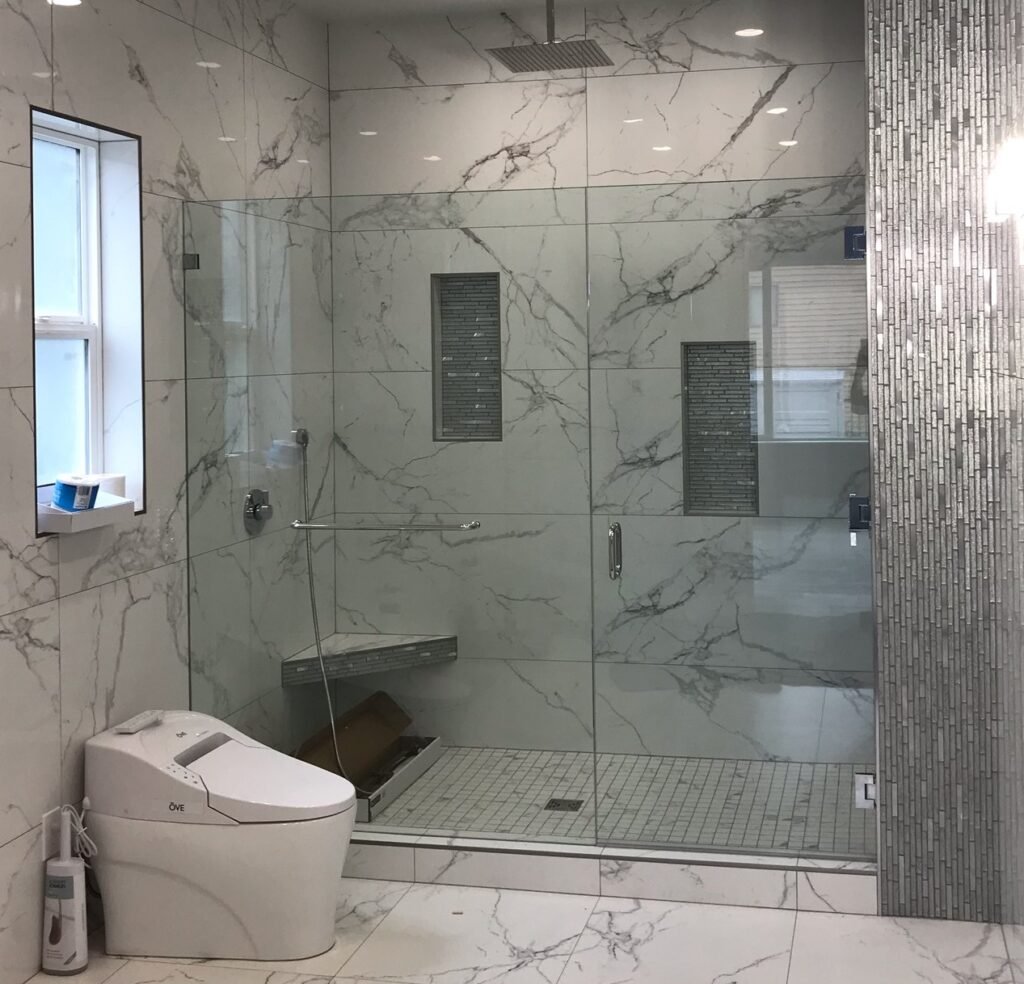 Frameless Shower Doors Seattle - Installation and Seller - AQ Glass