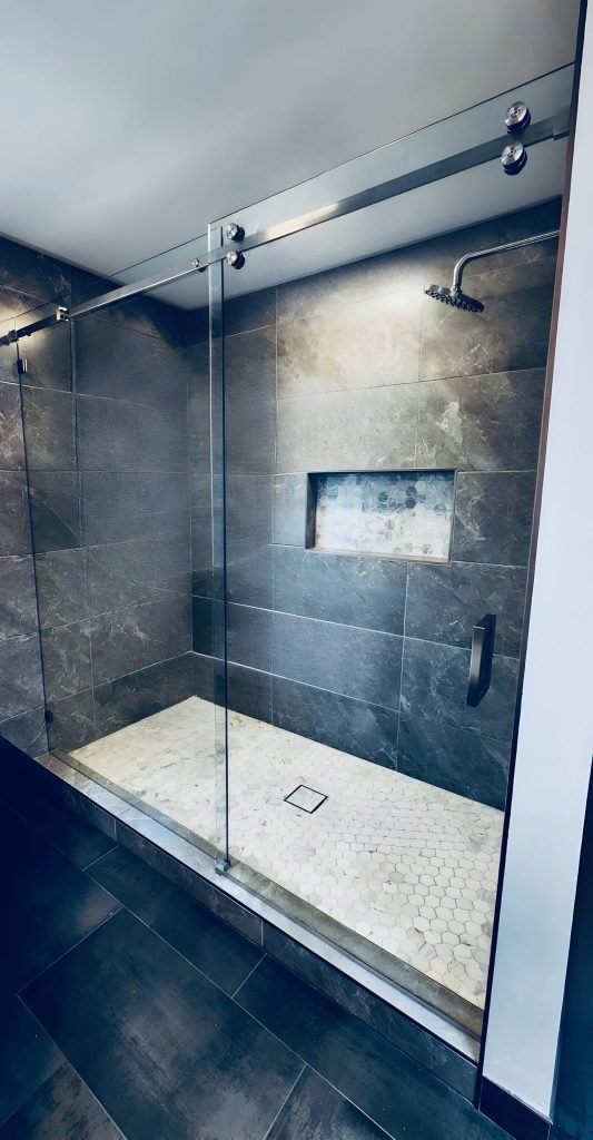 framed shower door in seattle, WA