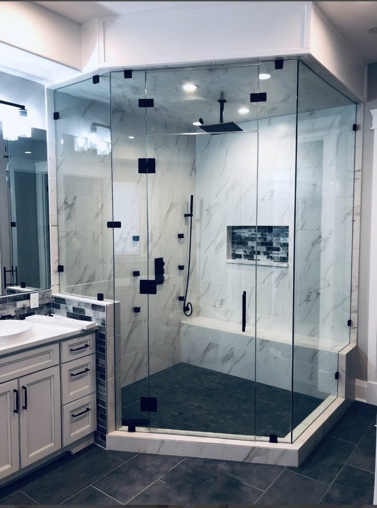 Neo Angle Shower Door Seattle