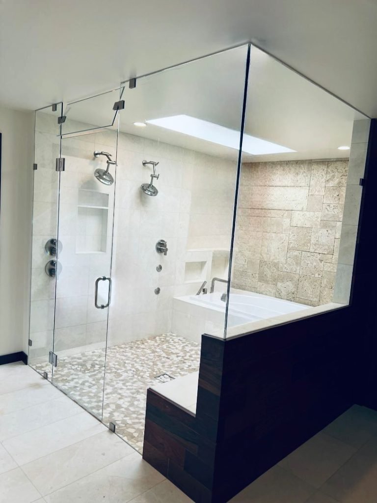 types of shower doors