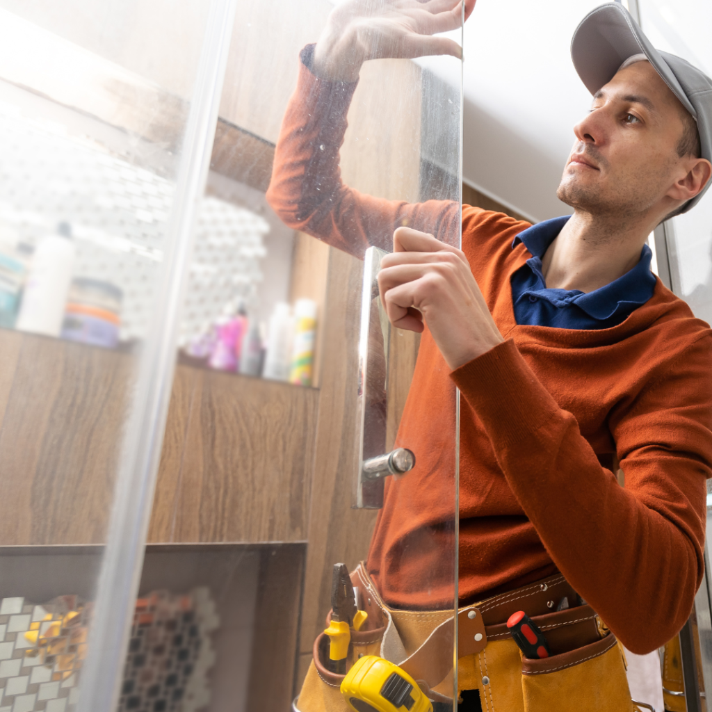 Shower Door Replacement and repair in Seattle by AQ Glass