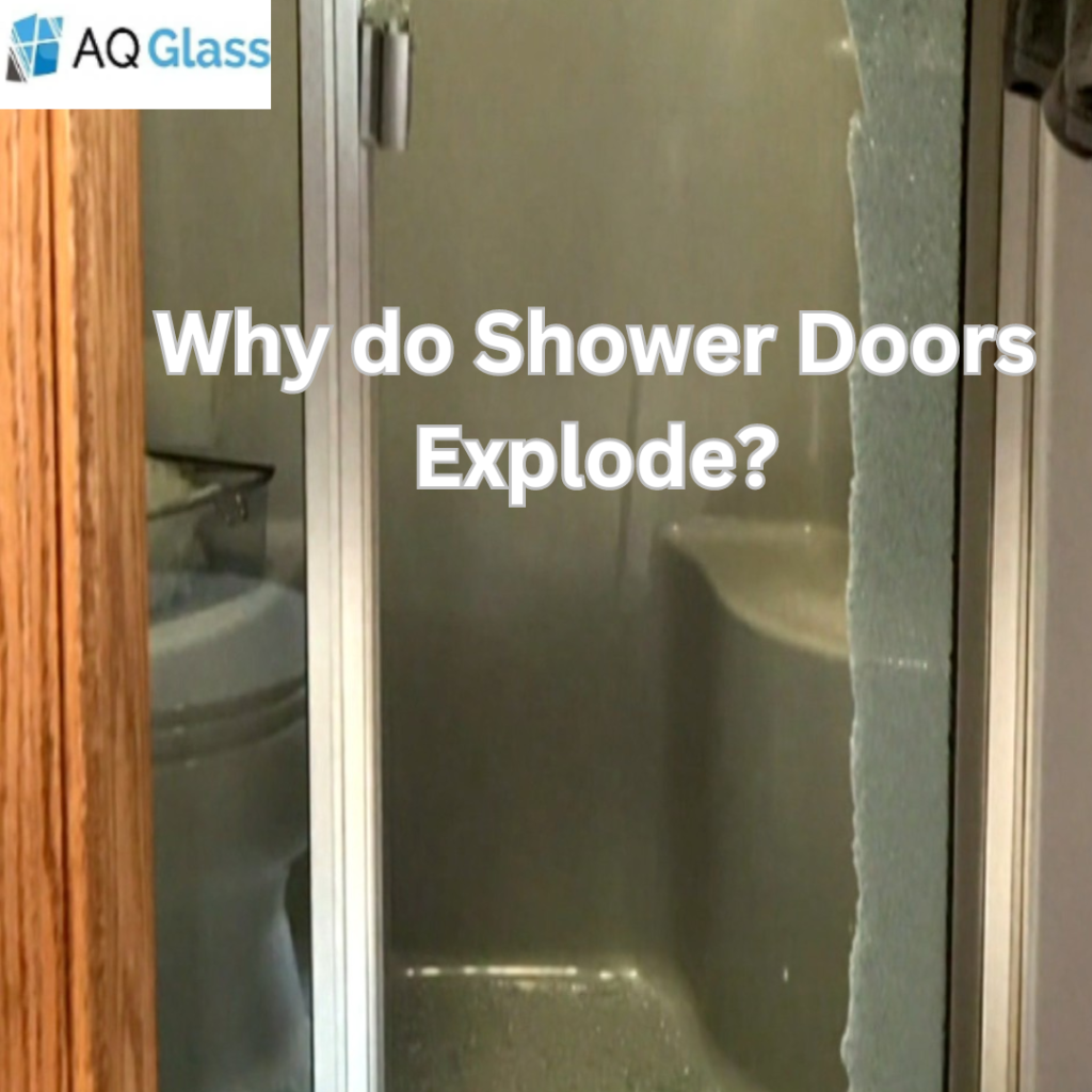 why do shower door explode? Read our article to know