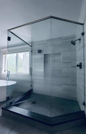 Best NEO Angle Shower Doors Seattle. and how to put shower doors back on track