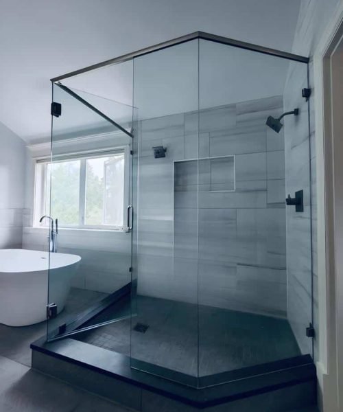 Best NEO Angle Shower Doors Seattle. and how to put shower doors back on track